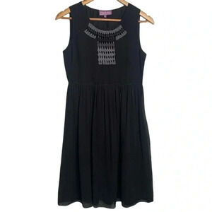 Vivienne Tam Black 100% Silk Dress Size 4